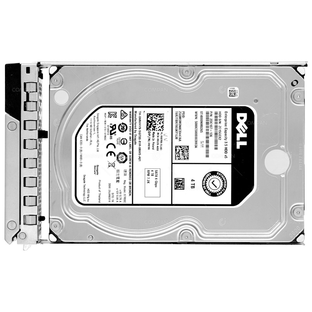 KX78X G14  DELL HDD 4TB 7.2K SATA 6G 3.5" LFF FOR DELL POWEREDGE G14